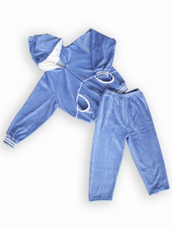 Welurowy dres KRECIK rozmiar 110-134 